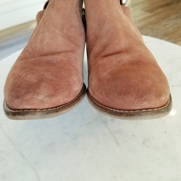 Seychelles Score Cognac Leather Boots Booties Boho Coastal Cowgirl Western - Picture 10 of 15